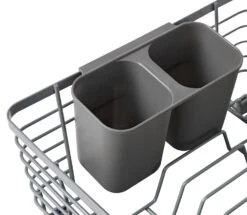 Habitat Wire Dish Rack - Grey 6 Habitat Wire Dish Rack - Grey -Home Products Store 8884194 R Z010A