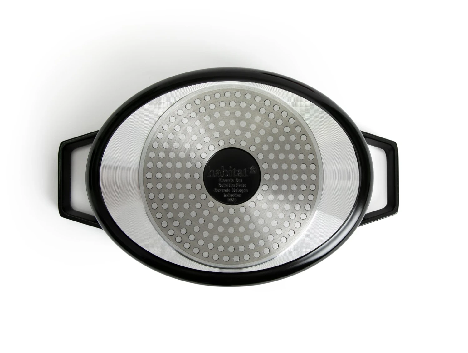 Habitat 3.6 Litre Cast Aluminium Casserole Dish - Black 5 Habitat 3.6 Litre Cast Aluminium Casserole Dish - Black - Image 5