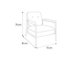 Habitat Cooper Fabric Armchair - Yellow -Home Products Store 8899244 R Z020A