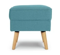 Habitat Callie Fabric Footstool - Teal -Home Products Store 8905327 R Z003A