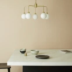 Habitat Boyd Flush Ceiling Light - Brass -Home Products Store 8982687 R Z003C