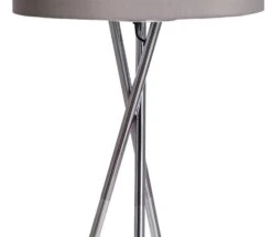 Habitat Tripod Floor Lamp - Grey And Chrome -Home Products Store 9132742 R Z003A