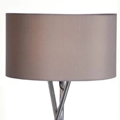 Habitat Tripod Floor Lamp - Grey And Chrome -Home Products Store 9132742 R Z006A