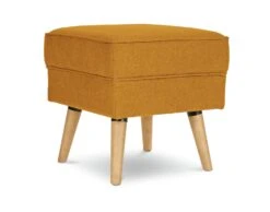 Habitat Callie Fabric Footstool - Mustard Yellow -Home Products Store 9153374 R Z002A