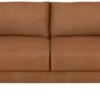 Habitat Hyde 3 Seater Leather Sofa Bed - Tan