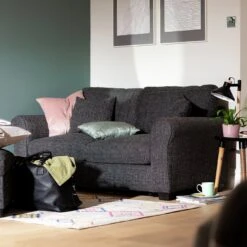 Habitat Lisbon Small Double Fabric Sofa Bed - Charcoal 15 Habitat Lisbon Small Double Fabric Sofa Bed - Charcoal -Home Products Store 9198786 R Z001C