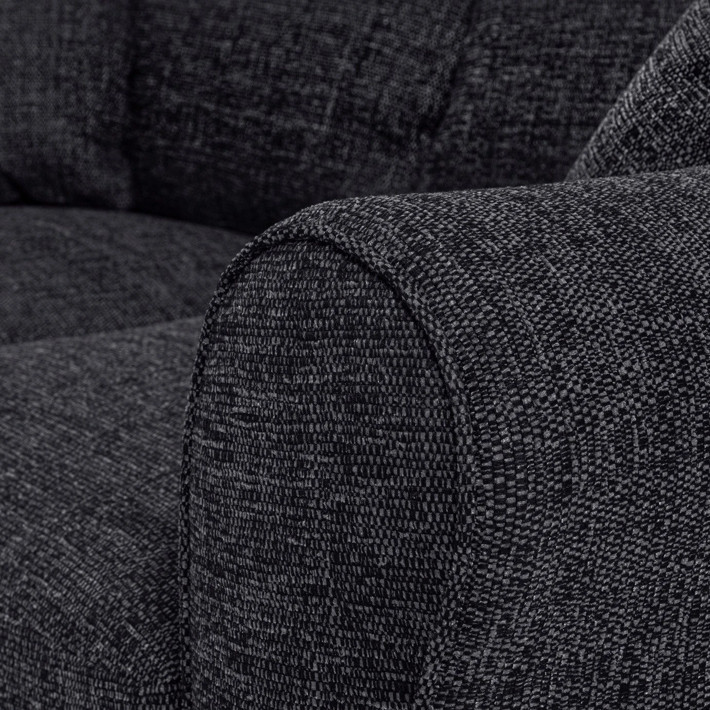 Habitat Lisbon Small Double Fabric Sofa Bed - Charcoal 11 Habitat Lisbon Small Double Fabric Sofa Bed - Charcoal - Image 11