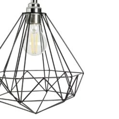 Habitat Kanso Wire Pendant Shade - Black -Home Products Store 9199462 R Z003A