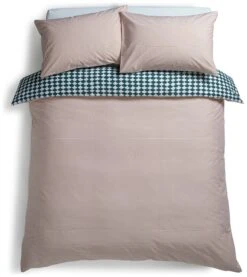 Habitat Cotton Scallop Teal Reversible Bedding Set-Superking -Home Products Store 9207938 R Z004A