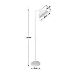 Habitat Benson Floor Lamp - Mustard 17 Habitat Benson Floor Lamp - Mustard -Home Products Store 9210114 R Z020A