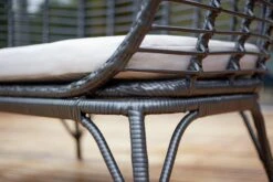 Habitat Kora 2 Seater Egg Bench - Black 11 Habitat Kora 2 Seater Egg Bench - Black -Home Products Store 9210822 R Z002C