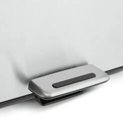 Habitat 30 Litre Modern Rectangular Bin - Silver -Home Products Store 9212693 R Z003A