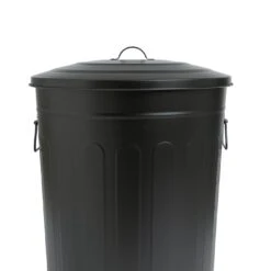 Habitat 49 Litre Trash Can Bin - Black -Home Products Store 9212882 R Z004A
