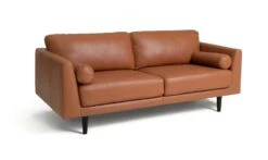 Habitat Jackson Leather 3 Seater Sofa - Tan -Home Products Store 9335147 R Z002A