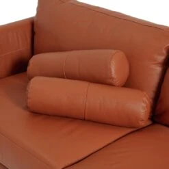 Habitat Jackson Leather 3 Seater Sofa - Tan -Home Products Store 9335147 R Z006A