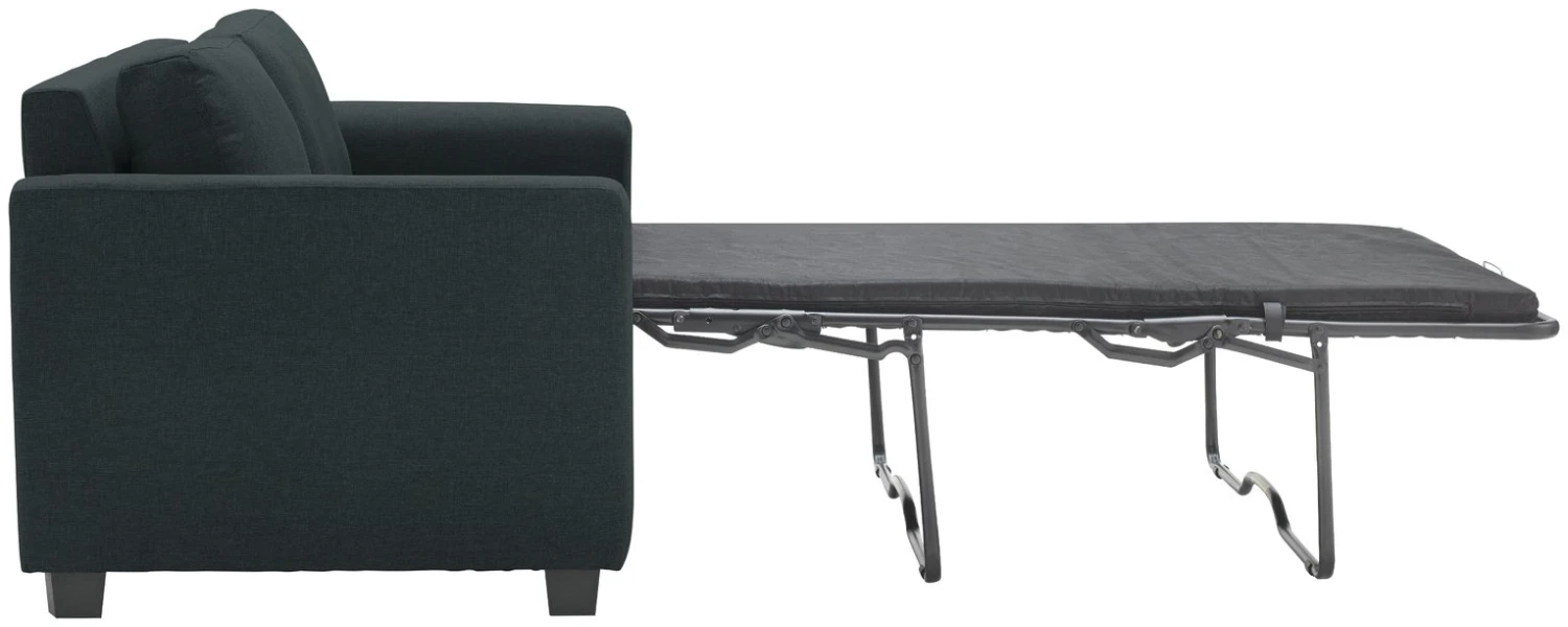 Habitat Apartment 2 Seater Fabric Sofa Bed - Charcoal 3 Habitat Apartment 2 Seater Fabric Sofa Bed - Charcoal - Image 3