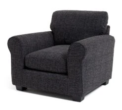 Habitat Lisbon Fabric Armchair - Charcoal -Home Products Store 9362897 R Z002A
