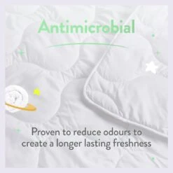 Slumberdown Anti Bacterial 4 Tog Kids Duvet - Toddler -Home Products Store 9379385 R Z008A