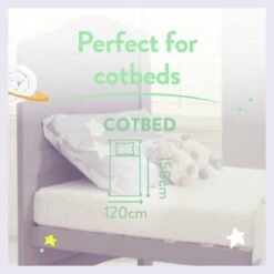 Slumberdown Anti Bacterial 4 Tog Kids Duvet - Toddler -Home Products Store 9379385 R Z012A