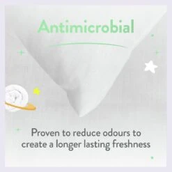 Slumberdown Anti Bacterial Soft Support Pillow - Toddler -Home Products Store 9379426 R Z007A