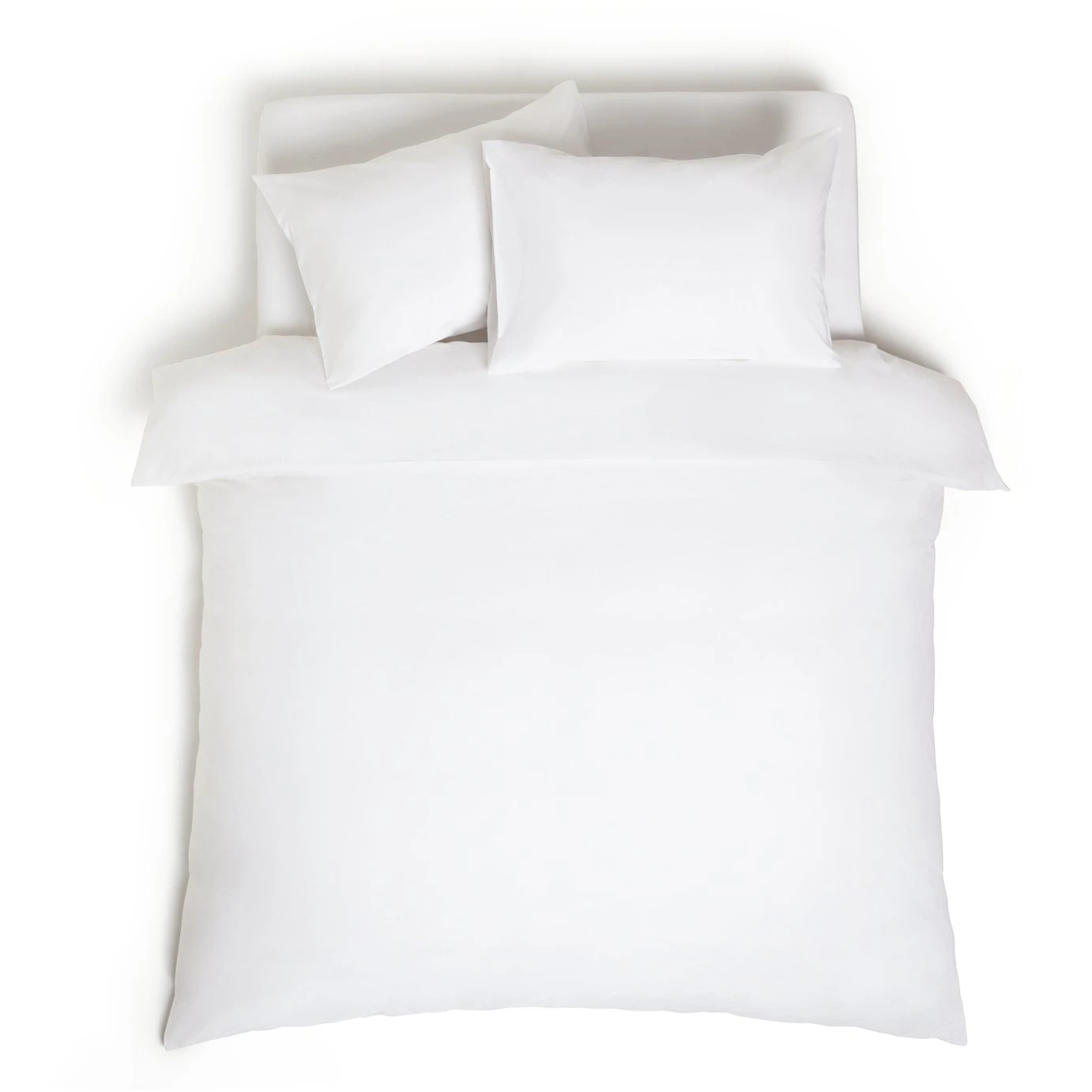 Habitat Cool Tencel Cotton Plain White Bedding Set - Single 3 Habitat Cool Tencel Cotton Plain White Bedding Set - Single - Image 3