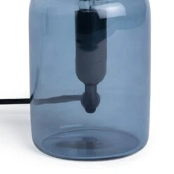 Habitat Parr Glass Column Table Lamp - Blue -Home Products Store 9404140 R Z003A