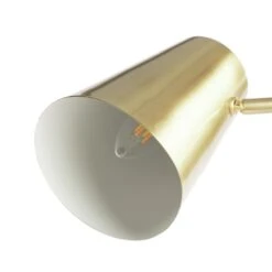 Habitat Iras Brass 2 Light Floor Lamp - Gold -Home Products Store 9404834 R Z002A