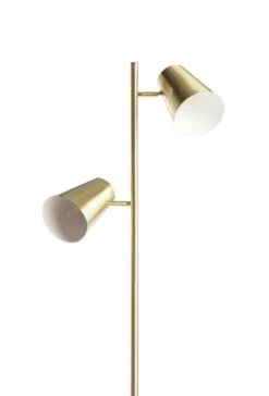 Habitat Iras Brass 2 Light Floor Lamp - Gold -Home Products Store 9404834 R Z005A