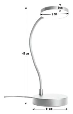 Habitat Mopsa LED Desk Lamp - Black 13 Habitat Mopsa LED Desk Lamp - Black -Home Products Store 9405187 R E001