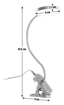 Habitat Mopsa Clip Lamp - Black 15 Habitat Mopsa Clip Lamp - Black -Home Products Store 9405338 R E001