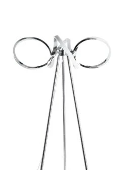 Habitat Spiral LED Tripod Floor Lamp - Chrome -Home Products Store 9405479 R Z005A