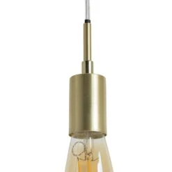 Habitat Lockie Brushed Brass Pendant Ceiling Light - Gold 9 Habitat Lockie Brushed Brass Pendant Ceiling Light - Gold -Home Products Store 9406179 R Z002A