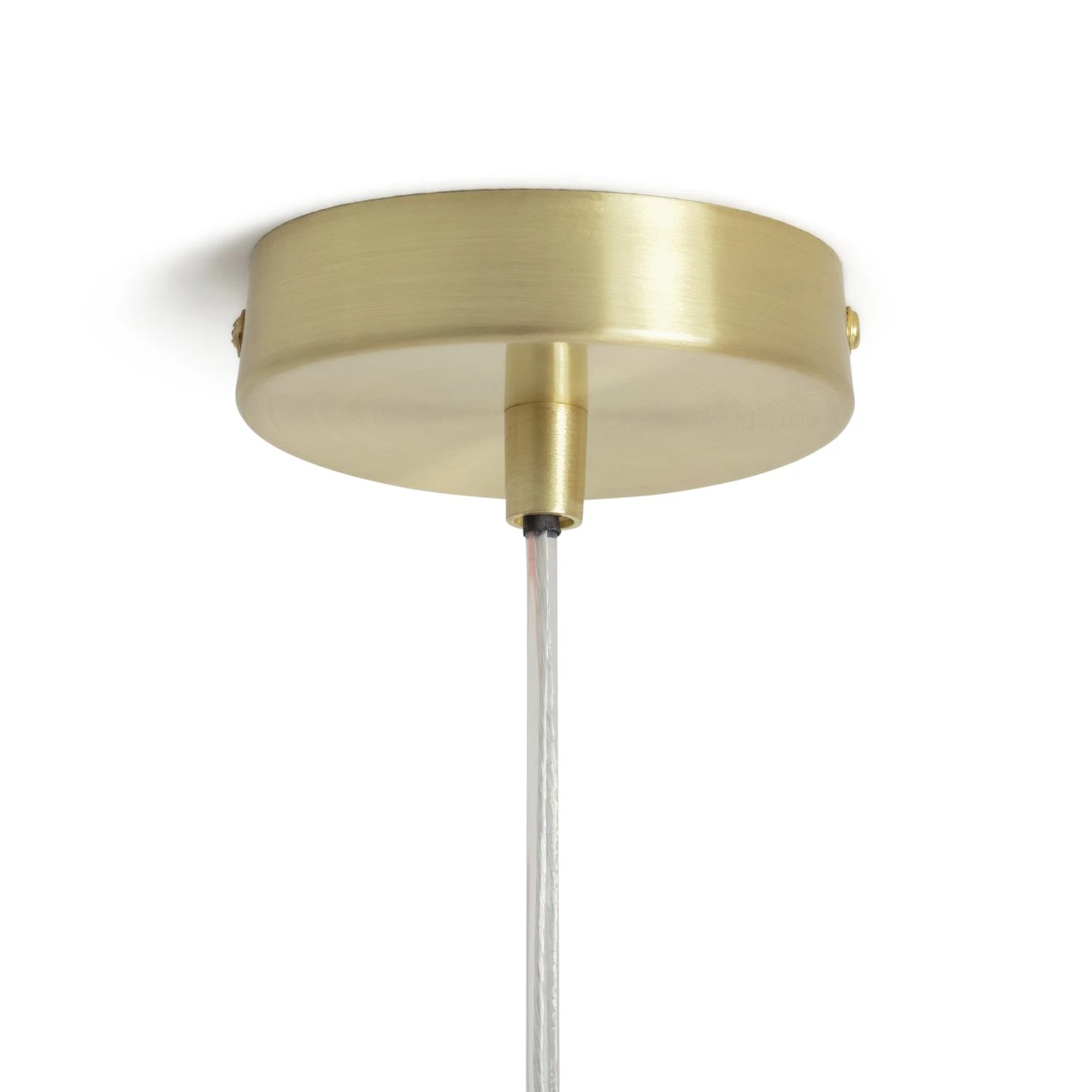 Habitat Lockie Brushed Brass Pendant Ceiling Light - Gold 5 Habitat Lockie Brushed Brass Pendant Ceiling Light - Gold - Image 5