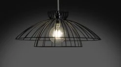 Habitat Kiso 2 Tier Wire Pendant Shade - Black -Home Products Store 9406430 R Z002C