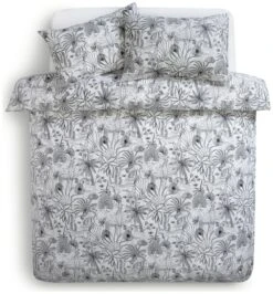 Habitat Cotton Jungle Black & White Bedding Set - Single -Home Products Store 9408579 R Z002A