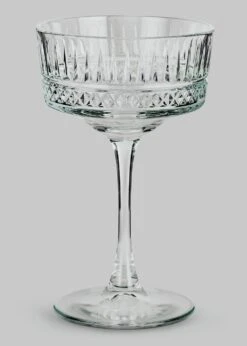 Habitat Pressed Set Of 4 Champagne Coupe Glasses 10 Habitat Pressed Set Of 4 Champagne Coupe Glasses -Home Products Store 9410172 R Z003A