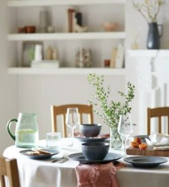 Habitat 12 Piece Stoneware Felicity Dinner Set - Blue 16 Habitat 12 Piece Stoneware Felicity Dinner Set - Blue -Home Products Store 9410251 R Z002C