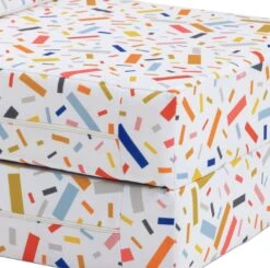 Habitat Kids Zowie Confetti Fabric Chair Bed -Home Products Store 9417395 R Z003A