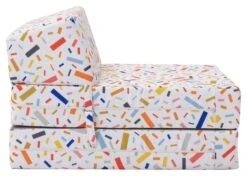 Habitat Kids Zowie Confetti Fabric Chair Bed -Home Products Store 9417395 R Z004A