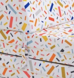 Habitat Kids Zowie Confetti Fabric Chair Bed -Home Products Store 9417395 R Z005A