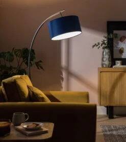 Habitat 40cm Velvet Shade - Navy -Home Products Store 9431508 R Z003C