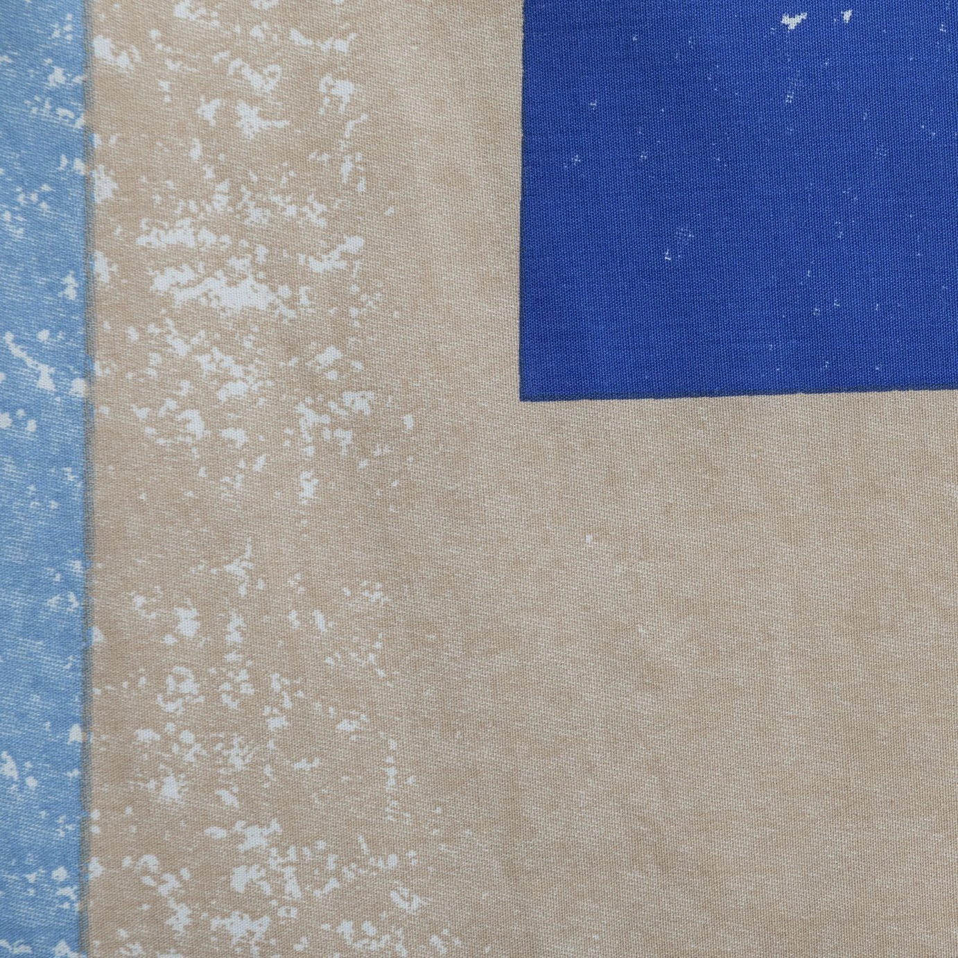 Habitat Geo Blue & Cream Bedding Set - Single 2 Habitat Geo Blue & Cream Bedding Set - Single - Image 2