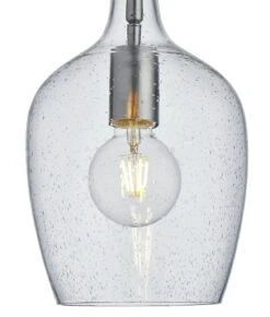 Habitat Abas Bubble Glass Pendant Light - Chrome -Home Products Store 9445769 R Z002A