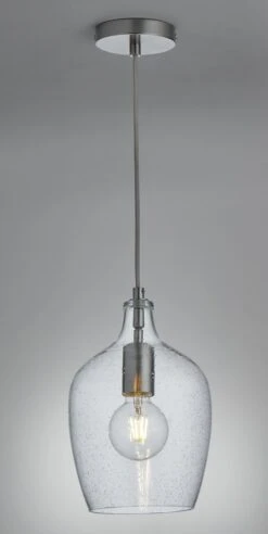 Habitat Abas Bubble Glass Pendant Light - Chrome -Home Products Store 9445769 R Z003C