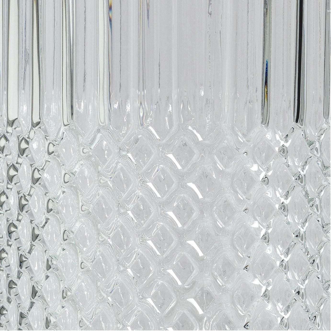 Habitat Perses Cut Glass Pill Touch Table Lamp 3 Habitat Perses Cut Glass Pill Touch Table Lamp - Image 3