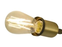 Habitat Tay 4 Light Flush To Ceiling Light - Grey & Brass -Home Products Store 9467644 R Z002A
