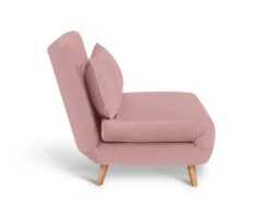 Habitat Roma Small Double Velvet Chairbed - Pink 9 Habitat Roma Small Double Velvet Chairbed - Pink -Home Products Store 9490336 R Z004A