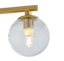 Habitat Chuck 4 Light Flush To Ceiling Light - Brushed Brass -Home Products Store 9495111 R Z002A