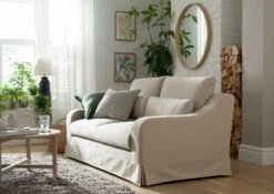 Habitat Odin Fabric 2 Seater Sofa - Natural 10 Habitat Odin Fabric 2 Seater Sofa - Natural -Home Products Store 9503072 R Z001C