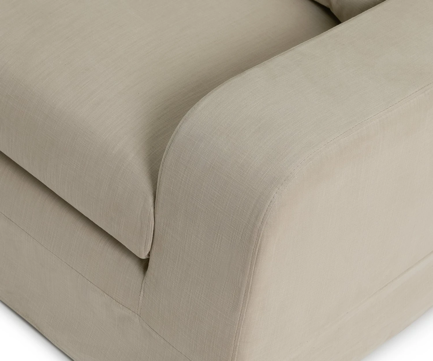 Habitat Odin Fabric 2 Seater Sofa - Natural 7 Habitat Odin Fabric 2 Seater Sofa - Natural - Image 7